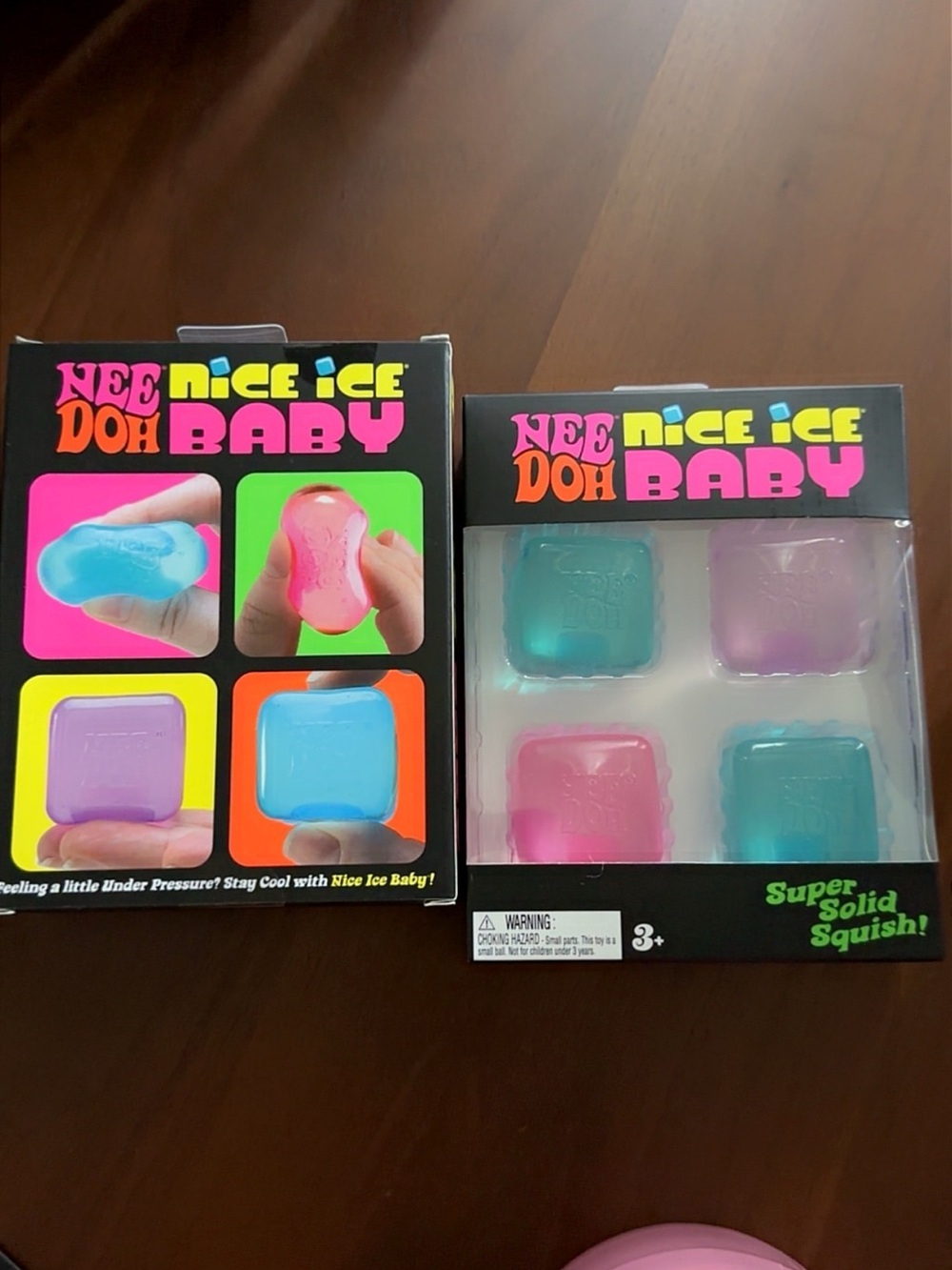 Super Solid Squish Set - Pink, Blue, Purple, Teal
